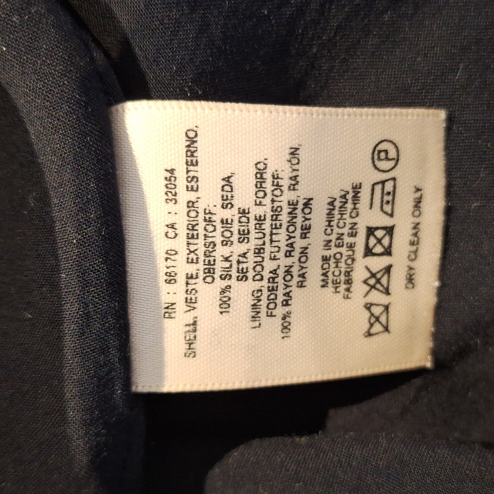 Maeve Flounce Patchwork 100% Silk Skirt Size SP - Picture 8 of 8
